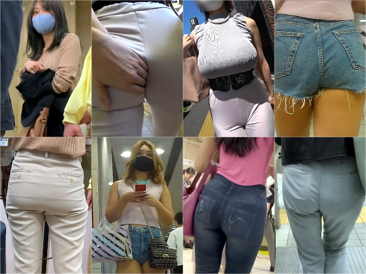 GcolleAss_296 助けて~オッパイが大きくて柔らかいから困っちゃう, 【超高画質】うきゃー！！揺れる爆乳＆柔尻美女の極上エロボディ！尻フェチの小生も今回ばかりは「おっぱい」に大執着しちゃいましたｗｗ, [OL2人]パンツスーツの着衣尻 , 【FHD高画質】半端ない揺れ！爆尻プリントレギパン