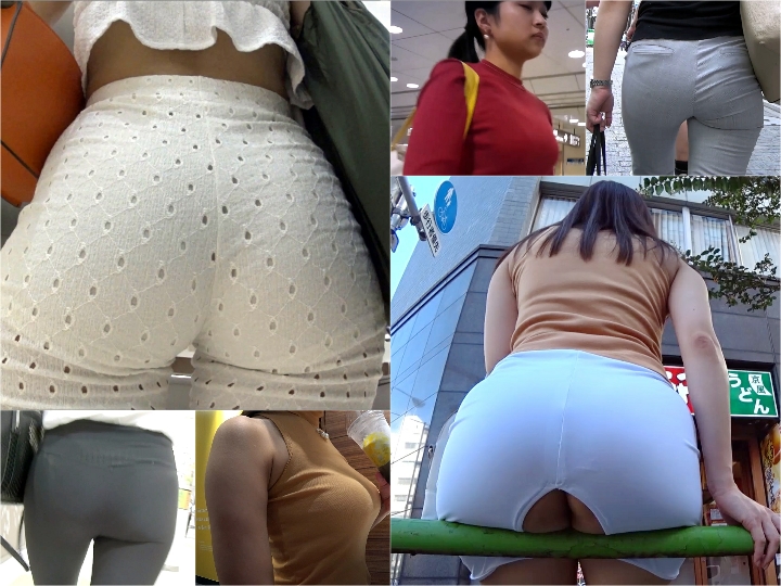 GcolleAss_298 【超高画質】妖艶美人OLのエロBODY！！スリットから覗くふしだらな淫尻＆美巨乳！そして肉厚な唇…あ～チ〇ポ咥えて欲しい！！！[大学生？1人・OL2人]プルンと揺れるお尻б 【FHD高画質】スポーツレギパン フルバック透けб 【FHD高画質】むっちむちライン付き グレーパンツOL