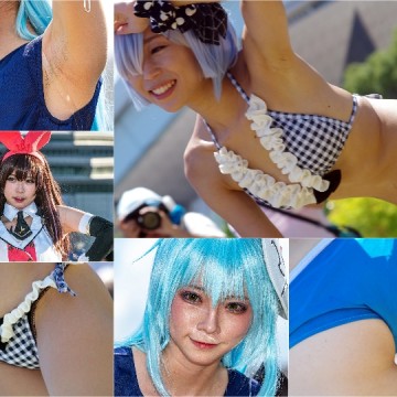 Cosplay_209 コスプレイヤーさん粗探し C95 13, コスプレイヤーさん C96 13, 【高画質】酷暑のけしからんコスプレイヤー様２０１９　その１【ＳＥＸＹ水着二人組】