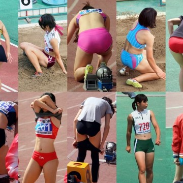 GcolleSport_362 地方の陸上　幅跳び, 【脱いだらブルマ！】ブルマに変身する瞬間にこだわった写真作品[NuideB2]
