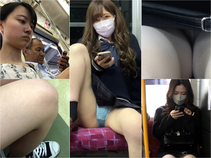  [SGET-002] 沢井亮のハチャメチャ素人爆乳ナンパ もみもみGet You！げっちゅ～ ＃002, 電車で対面したJKがスカートヒラヒラさせパンティ見せ付けてくる