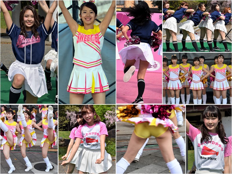 ★清楚系ピンクレオタード-バトンパレード!