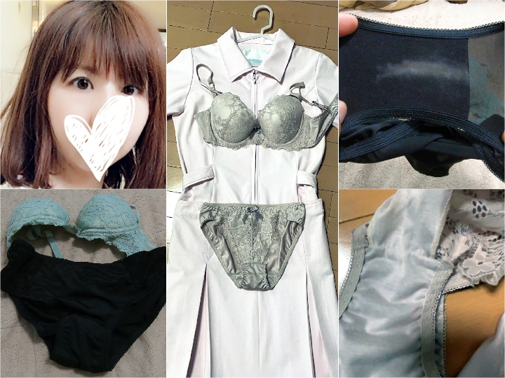 【4Kしみぱん】後輩最愛の彼女えりこちゃんがキャンプでお手伝い沢山頑張って汚しちゃったパンティーｗｗｗ