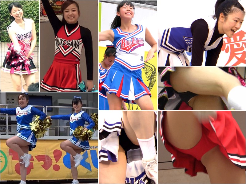 Gcolle_Cheer_369 激安品!太ももふくらはぎ共超野太い黒パンスト販売員の後ろ側脚ショットを撮影したよ, なにわガールズ622　結構ええシーン満載やったんや！