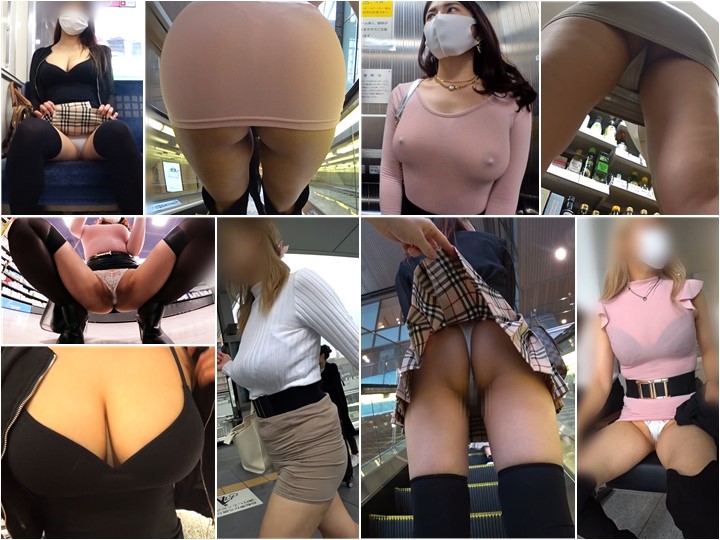 Gcolle_Upskirt_826 激安＆大特価販売！！制服姿の可愛いコを発見！！（ＦＨＤ）大変です！！パンツが見えてますよ１～５, 【フルHD 高画質】ムチムチのぷるんぷるん♪デカ乳美人お姉さんのエロいBODYがヤバイヤバイ!! 【フルHD 超高画質】【前編】爆乳おっぱい！！エグ過ぎるパンチラ＆デカ乳を披露する変態お姉さん！！【マスク顔出し 超高画質】【後編】極上のエチBODY!!モロ透け乳首とハミ尻パンツで誘惑するド変態美女お姉さん!!