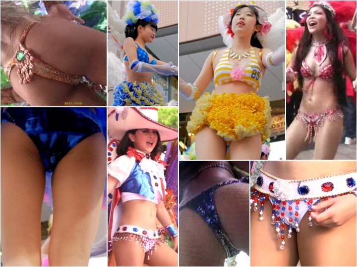 Performance_209 3398/「超拡大撮り・鼻血ブーっす!　浅〇サンバギャル生肉浸け(15)」, 激安＆大特価販売！！制服姿の可愛いコを発見！！（ＦＨＤ）大変です！！パンツが見えてますよ１～５, ローアングル☆ド迫力サンバ(フルHD)
