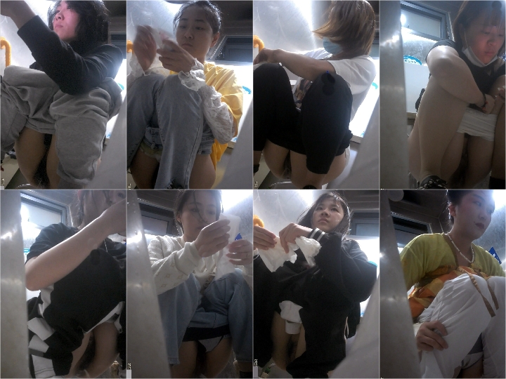 Young Girls in The Toilet