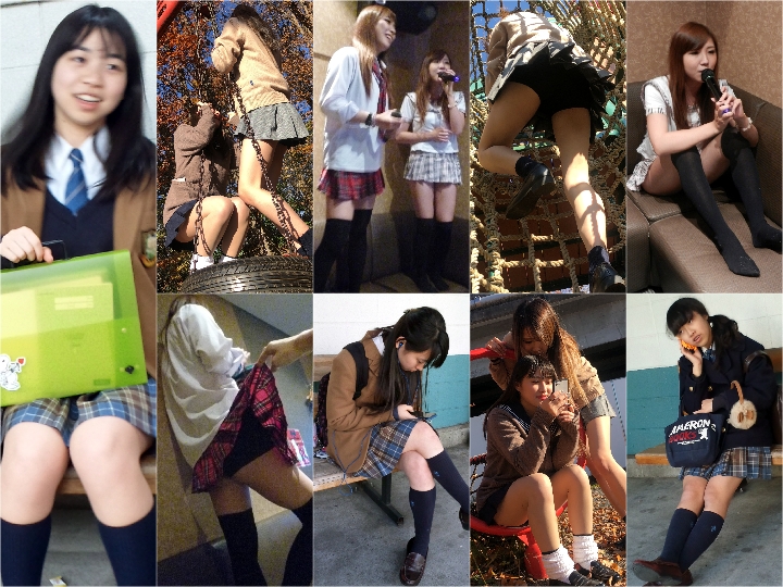 gcolle_candid_294 【泥酔おふざけ女子会】コスプレパンチラ, 【見えっぱなし】制服パンチラ, 【有名特集】さくら Vol.６