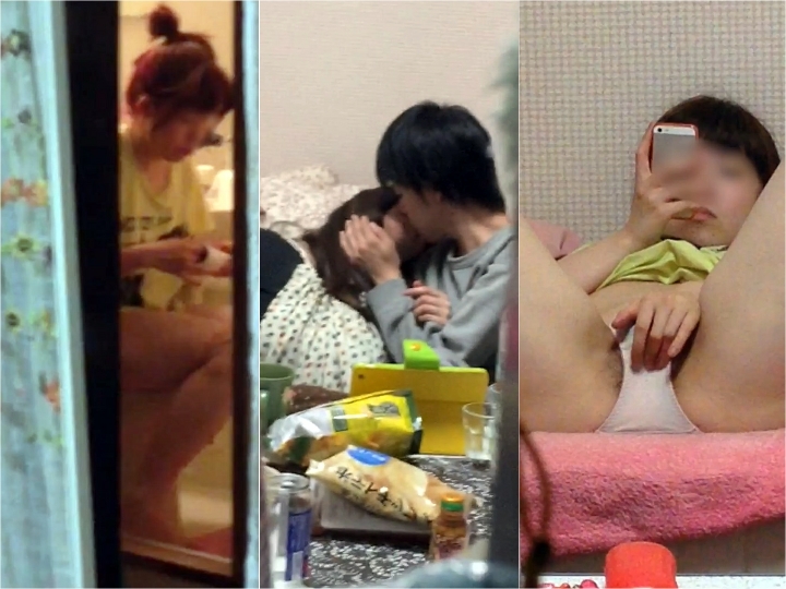 15392107 リアル女子の私生活。彼氏とキスしたり、大股開いたり、ドアを閉めずに用を足したり。。。