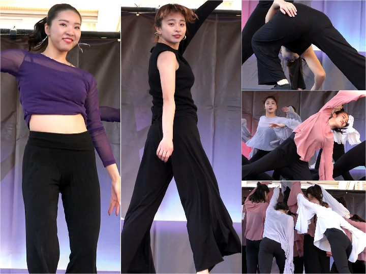 なにわガールズ648　JDのセクシー系ベリーダ◯スとアイドル系ダ◯ス！　揺れる乳房とチラパン！　最高！