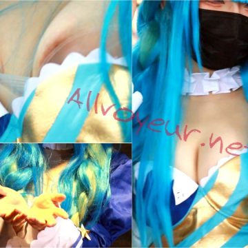 10.dekanyuurin 【デカ乳輪♡】 爆乳魔法使いレイヤーの油断 ！ゆるゆる胸元衣装で半分おっぱい丸出し撮影会！【ハプニング】