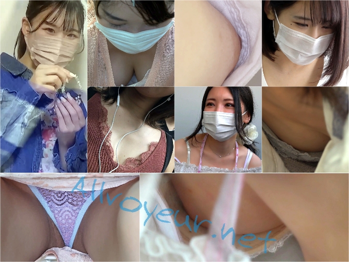 【2アングル】神乳全開で着付けをする女子大生