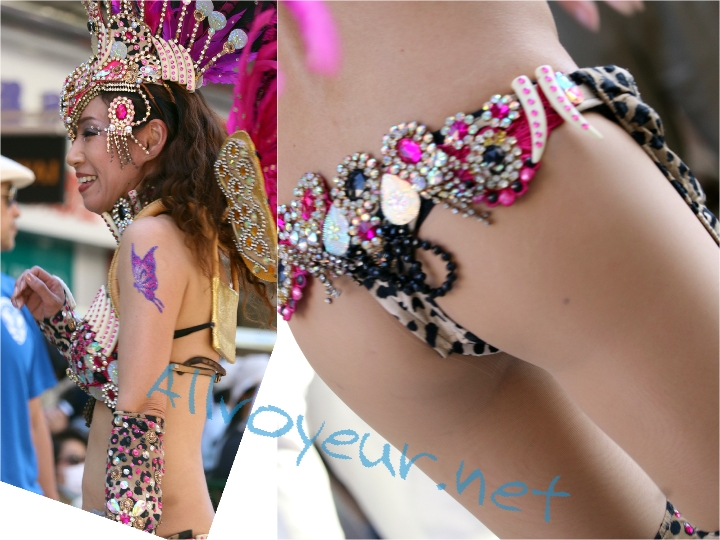 【写真】スレンダーくびれに推定Fカップ美女ダンサー！ 闇夜に翔舞する紅の美貌の楊貴妃 vol.2