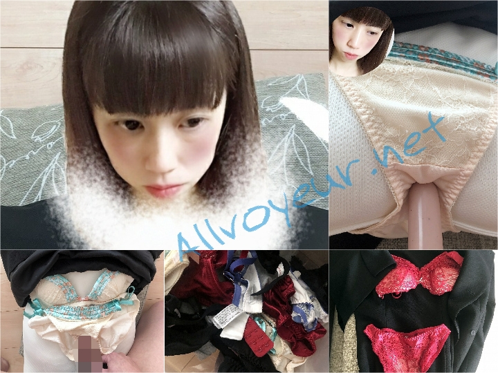 ①【初体験】弟の嫁、椿ちゃんのパンティにこすりつけたら最高だった