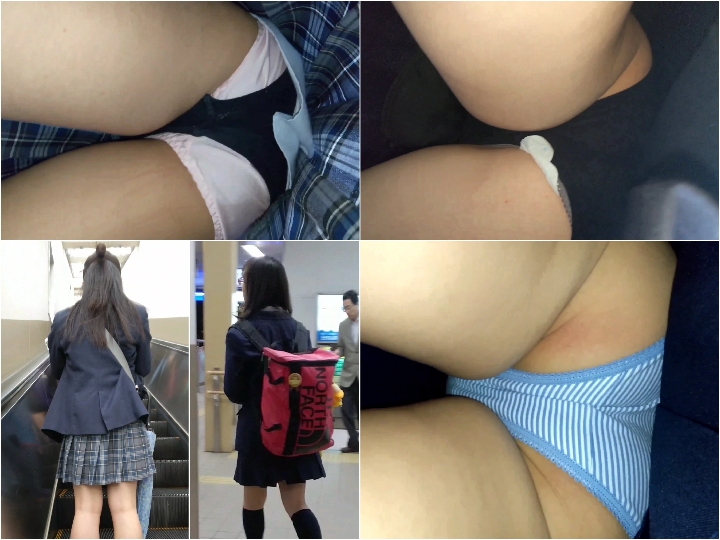 p11 けしからん、エスカレーターで盗撮を警戒して最後尾に乗るような娘には悪戯≪厳選いいとこ取りpart.7≫【PC用・縦動画】