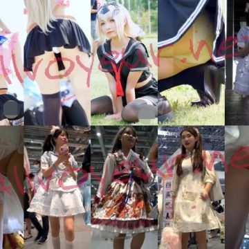 Cosplay_231 七つの大罪ヒロインコスプレの美女パンチラ , China cosplay event １０５, 2.5次元コスプレイヤーのパンチラ