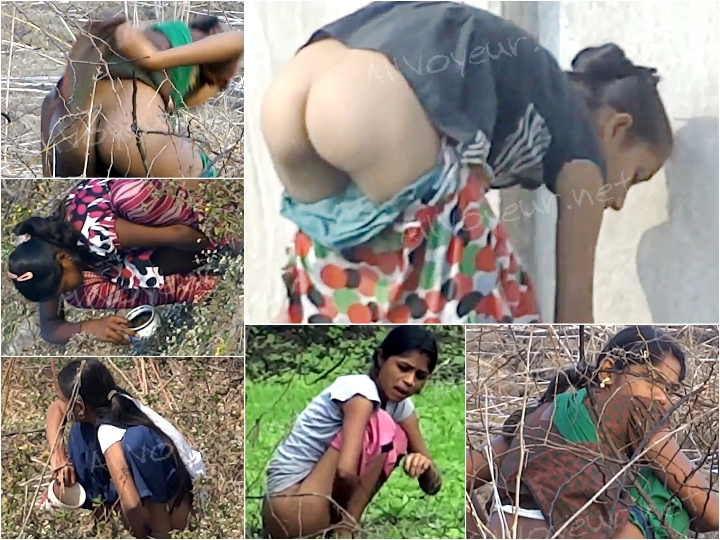 Hindustan women peeing