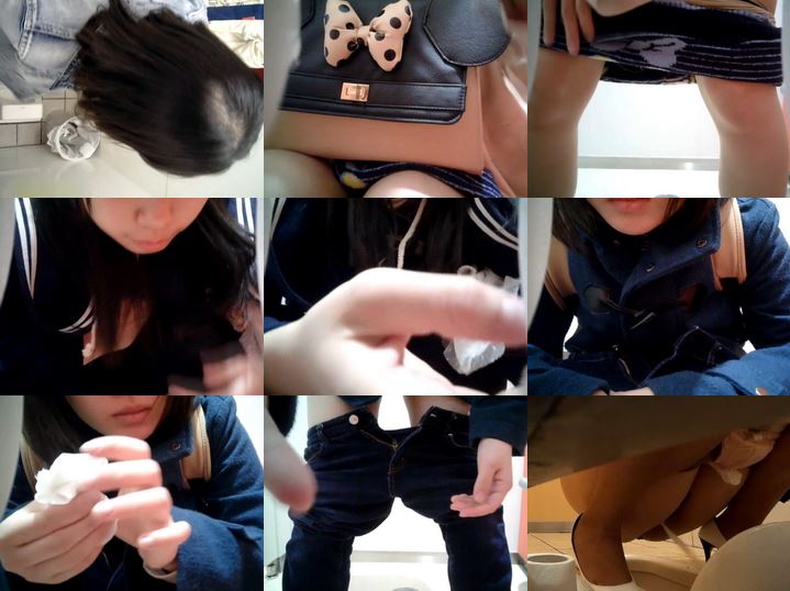 【若い女良の痴態洗面所】痴態洗面所