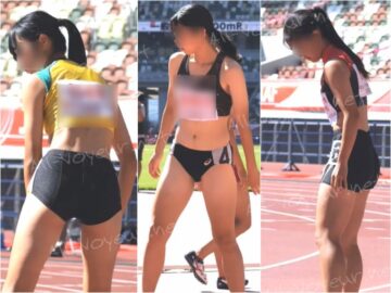 4-21372864a2adc812230 【4K動画】競技員視点で見る陸上　第三レース