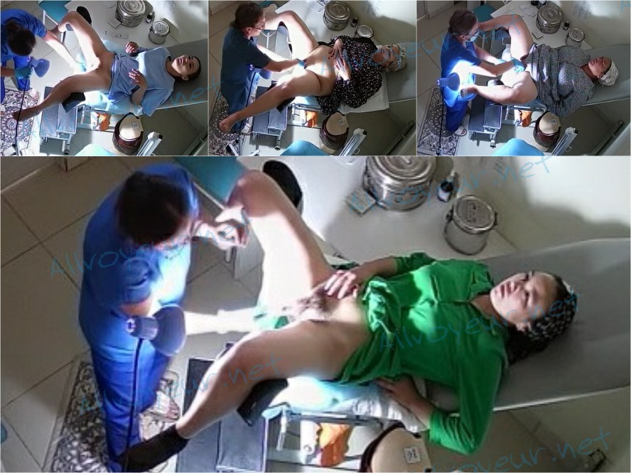 Real hidden camera in gynecological cabinet 37