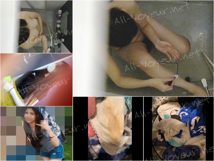 【3/29まで限定販売】密着し続けた美人アパレル店員宅、侵●→下着漁り→お風呂盗●!