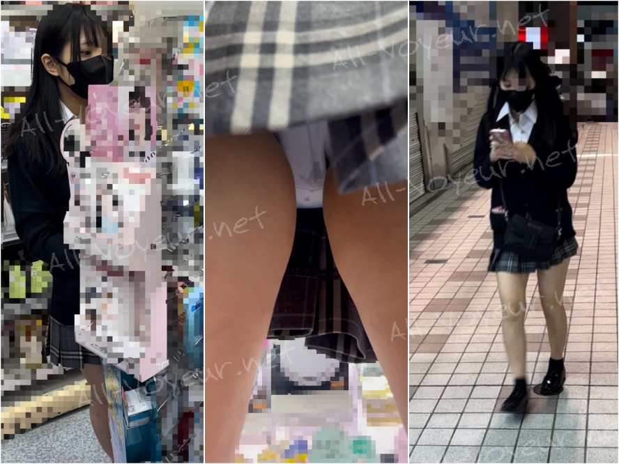 s24 アイドルレベルの激カワ Kの染み付き生Pを逆さ撮り
