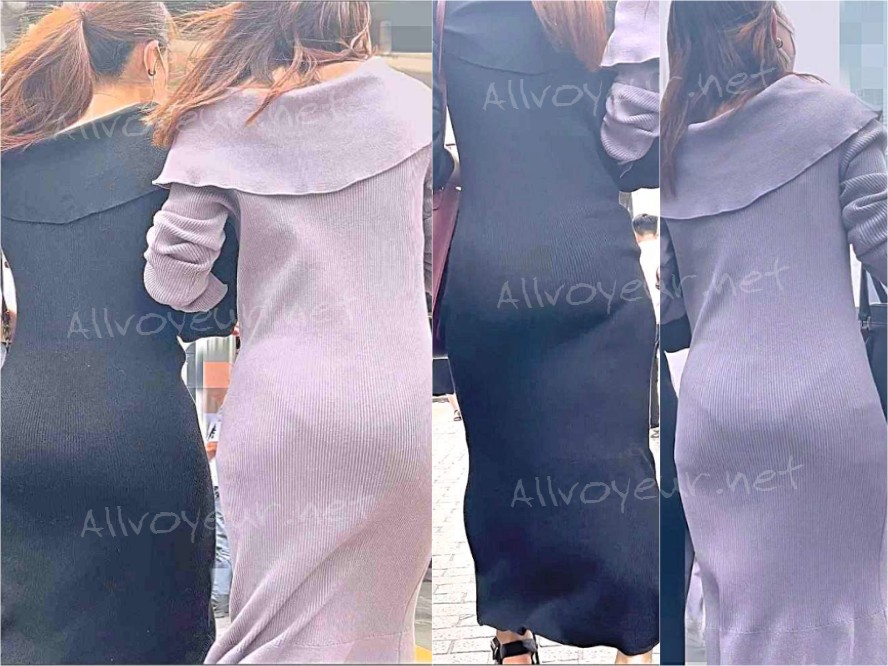 超Ｓクラスのダブル巨尻が降臨！自慢のデカケツとパンティ見せつけ＋ケツ肉を豪快にバウンドさせて徹底的に男を誘惑！ 下品なケツ比べ編
