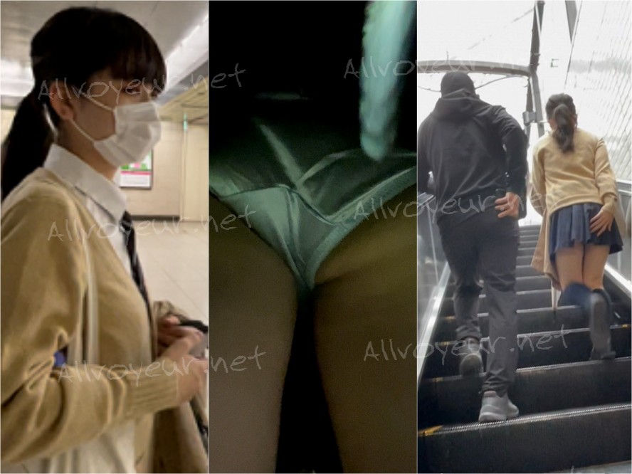 おとなしそうな JKを盗撮してみた