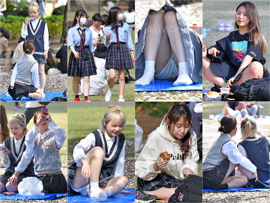 【再販】制服ＪＫ 特集  vol.58 【お花見特別編】