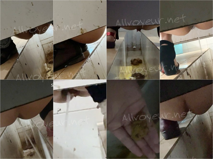 【パノラマトイレショット】HD前景バー酔っぱらい嘔吐27V