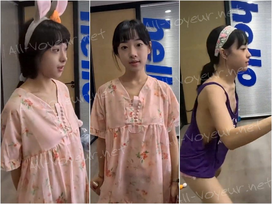 卓球室でノーブラ女子を隠し撮り！小さなおっぱいが服の間からぶつかり、周りを羨ましがらせる