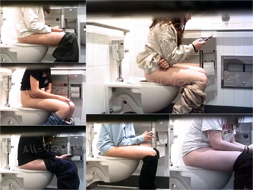 Hot Girls In Student Toilet 7-9