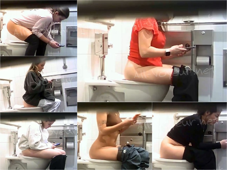 Hot Girls In Student Toilet 7-9