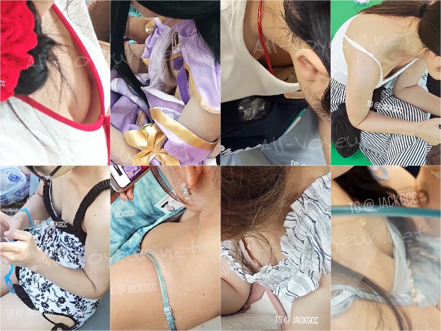 【高画質胸チラ】極上高画質胸チラで妹の乳首が丸見え！33V