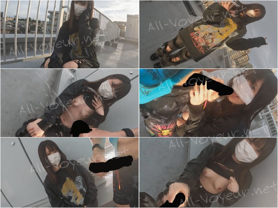 【裏路地オナサポ】レア！古着系S級女子in高円寺