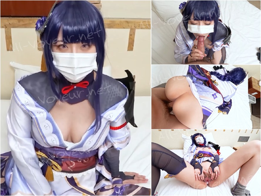 ち○ぽ大好きドスケベレイヤーの雷○将軍大量中出しハメ撮り！イキまくりのキツまんヒクヒクがエロすぎる！