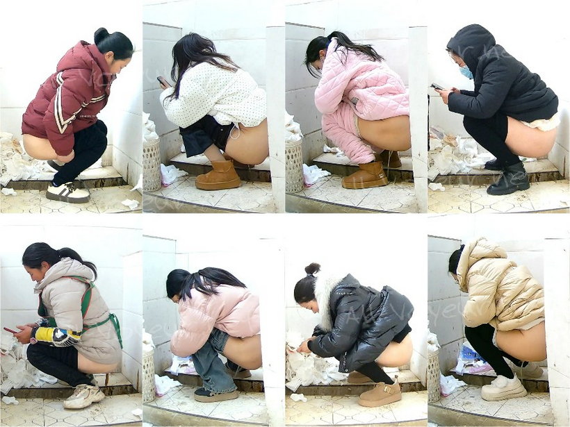 【厕拍】2024-11月新作-服务区全景厕拍1镜3位置(12)[某房原版]39V