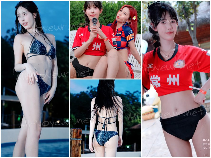 【天目湖水世界】2025年比基尼泳装都是极品网红美女【第2季】44V