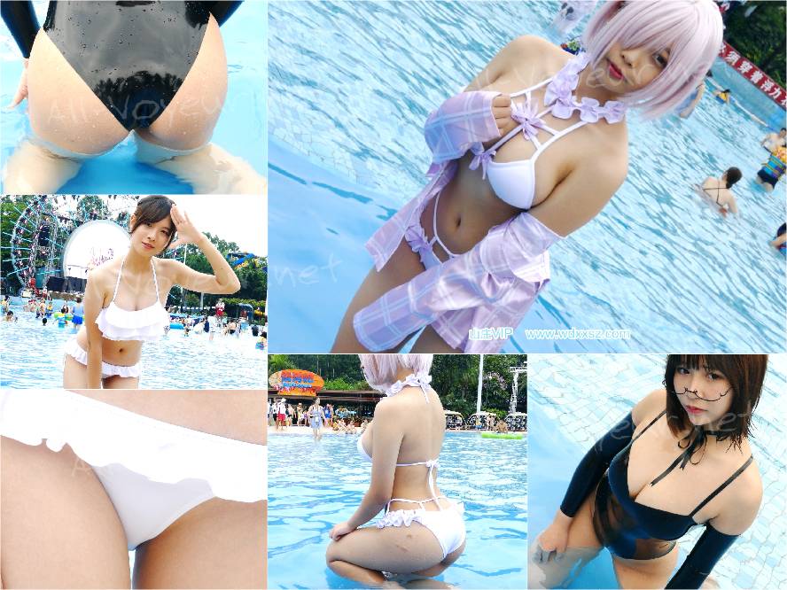 2025年❤️角色扮演cos二次元走光露点+万人比基尼