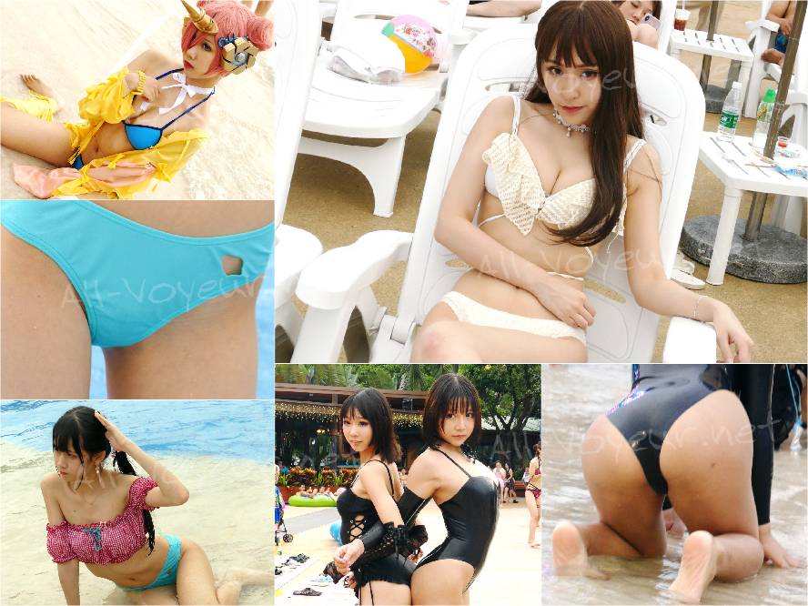 2025年❤️角色扮演cos二次元走光露点+万人比基尼