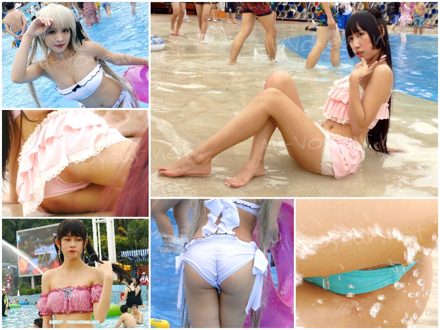 2025年❤️角色扮演cos二次元走光露点+万人比基尼