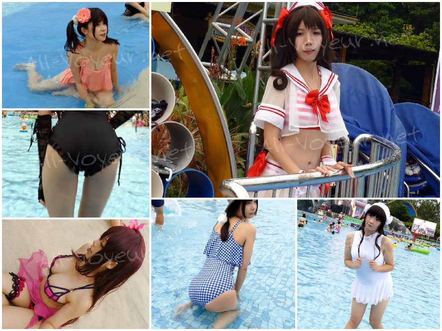 2025年❤️角色扮演cos二次元走光露点+万人比基尼