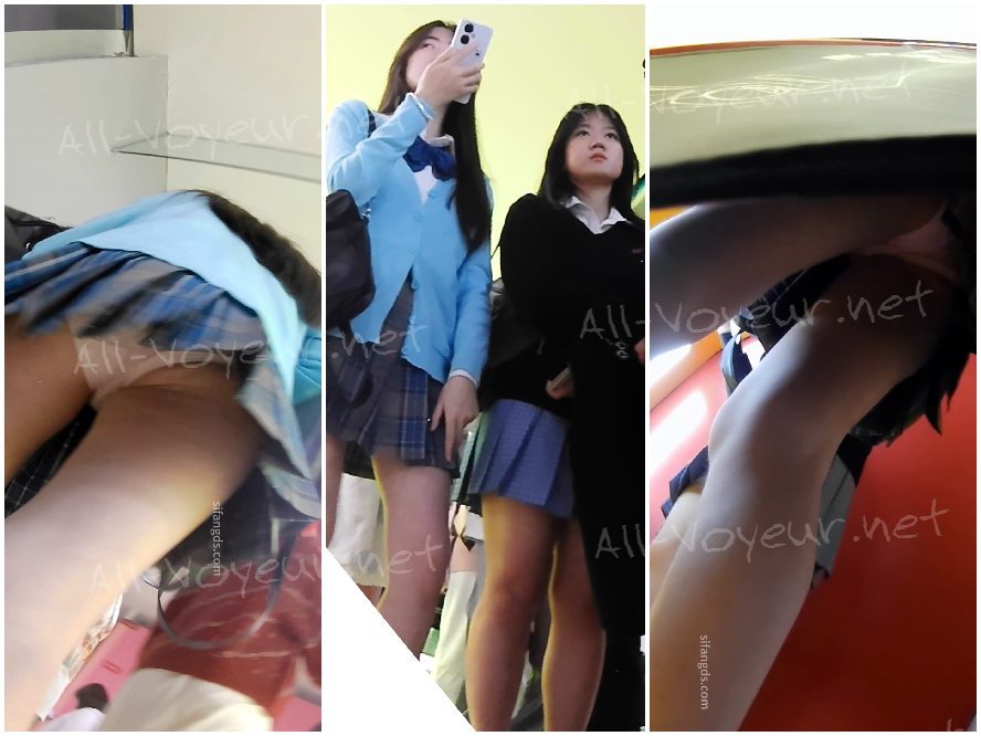 『D D』-113-两个肉丝长腿MM,都是白内内