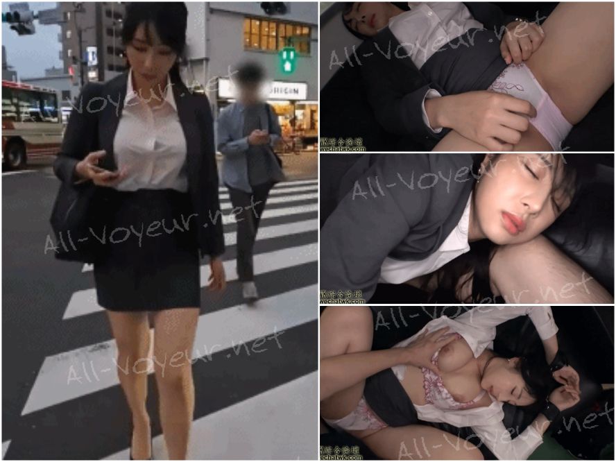 【Japanese MJ】ずっと憧れていた近所のOLさんを尾行して気絶させた❤️ガレージに連れ込んで弄ぶ【AI Ultra HD 4K】
