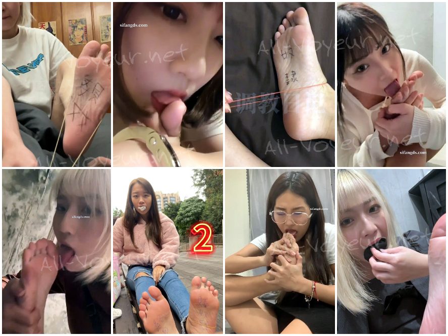 【超精品】推特足控博主【调教日记】388付费足控视频