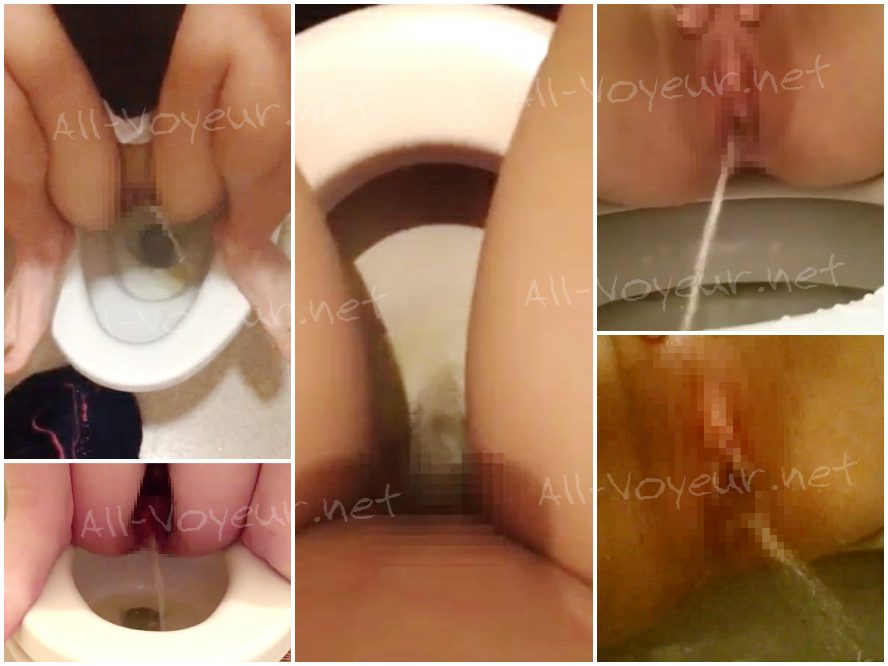 【おしっこ】若い娘たちがトイレで用を足す姿を… Vol.2