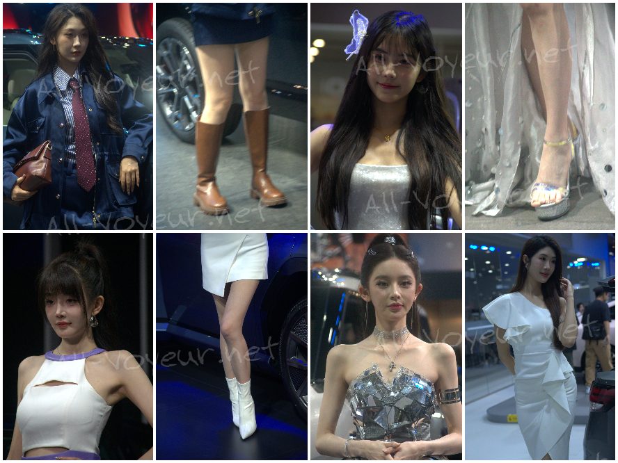 【大神自购合集】高清生图【2025大湾区车展】各色嫩模网红争奇斗艳