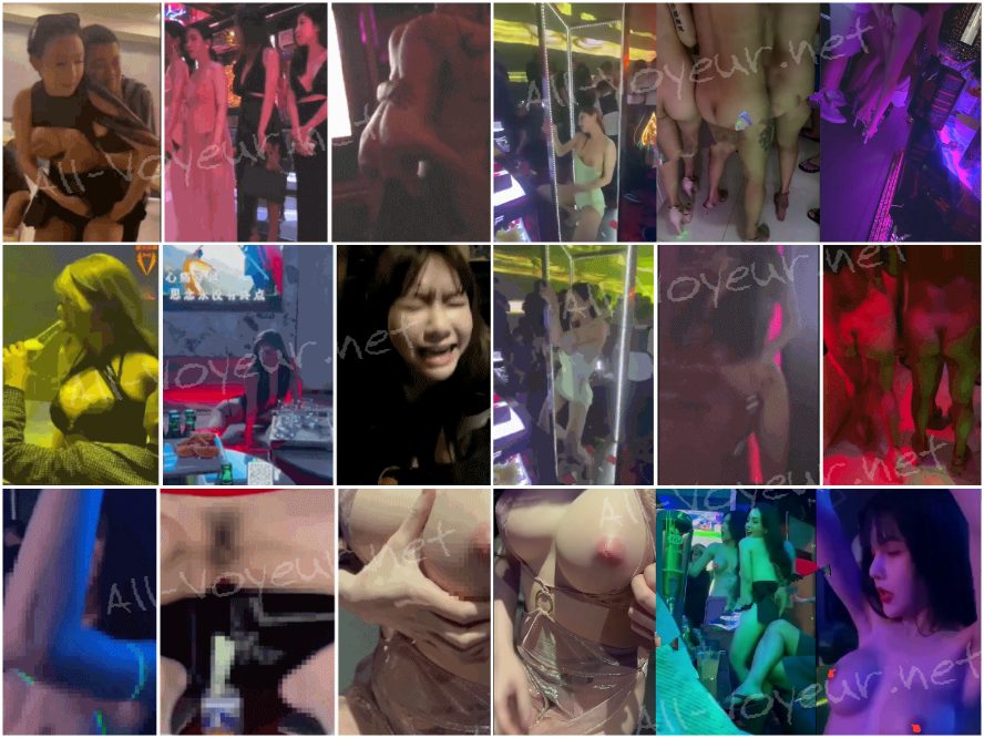 【KTVでの出来事5】女の子たちが色々な遊びをする（Dark KTV-5）真空露出ヌード…【オリジナル版の部屋】