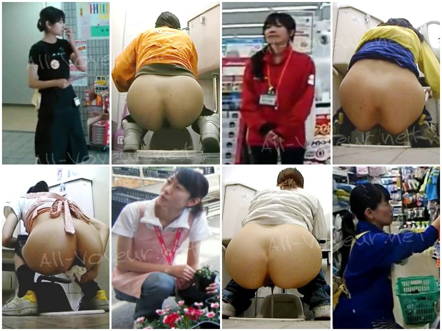 無修正　 デパ－トトイレ2カメ盗撮外撮り有