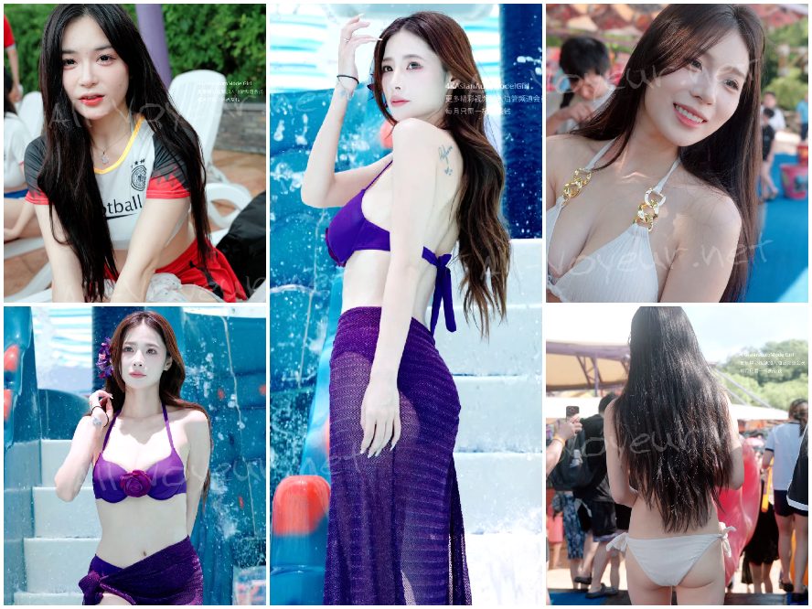 【天目湖水世界】2025年比基尼泳装都是极品网红美女【第2季】[1080P高清版44V]